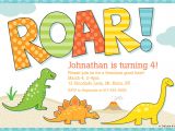 Dinosaur Party Invitation Template Free Free Printable Dinosaur Birthday Invitations