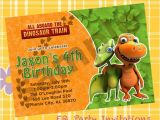 Dinosaur Train Invitations Birthday Dinosaur Train Birthday Invitation Printable by