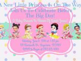 Disney Princess Baby Shower Invites Disney Baby Shower Ideas Baby Ideas