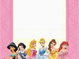 Disney Princess Birthday Invitation Templates Free Download Free Printable Disney Princess Ticket Invitation