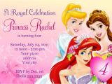 Disney Princess Birthday Invitation Templates Free Free Birthday Party Invitation Templates