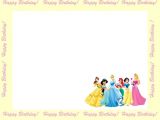 Disney Princess Birthday Invitations Free Templates 6 Free Borders for Birthday Invitations