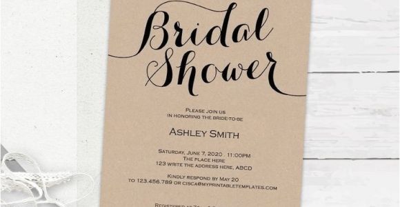 Diy Free Printable Bridal Shower Invitations Luxury Wedding Shower Invitations Diy Ideas