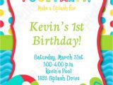 Diy Pool Party Invitation Ideas 17 Best Images About Pool Party Birthday Ideas On