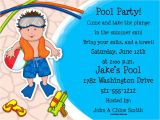 Diy Pool Party Invitation Ideas Diy A Simple Pool Party Invitations Not for A Birthday
