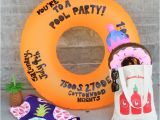 Diy Pool Party Invitation Ideas Diy Pool Party Float Invitation Let S Mingle Blog