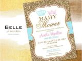 Diy Prince Baby Shower Invitations Baby Shower Invitation Prince and Princess Crown for