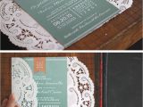 Doily Wedding Invitation Template Oh What Love Diy A Lace Doily Wedding Invitation Sleeve