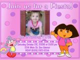 Dora Customized Birthday Invitations 4 Impressive Dora the Explorer Birthday Party Invitations