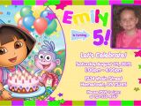 Dora Customized Birthday Invitations Personalized Printable Invitations