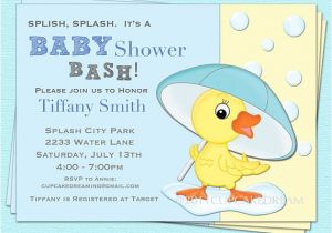 Duck Baby Shower Invitations Boy Duck Baby Shower Invitation Baby Boy Girl Printable Design