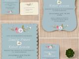 Dusty Blue and Cranberry Wedding Invitations top 7 Wedding Invitation Trends for 2015