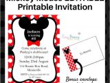 Editable Mickey Mouse Birthday Invitation Template Mickey Mouse Editable Printable Party Invitation Instant