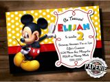 Editable Mickey Mouse Birthday Invitation Template Mickey Mouse Invitation Template 23 Free Psd Vector