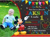 Editable Mickey Mouse Birthday Invitation Template Mickey Mouse Invitation Templates 26 Free Psd Vector