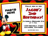 Editable Mickey Mouse Birthday Invitation Template Mickey Mouse Invitation Templates 26 Free Psd Vector