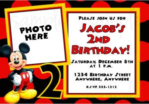 Editable Mickey Mouse Birthday Invitation Template Mickey Mouse Invitation Templates 26 Free Psd Vector