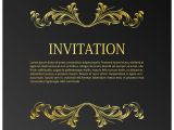 Elegant Party Invitation Template Elegant Wedding Invitation Template with Space for Text