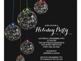 Elegant Party Invitation Templates Elegant Christmas Ball Holiday Party Invitation Zazzle