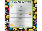 Emoji Birthday Invitations Free Emoji Invitation Template songwol E F96
