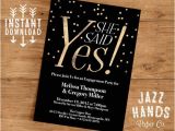 Engagement Party Invitation Template Printable Engagement Party Invitation Template Diy