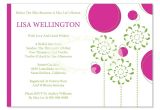 Etiquette Rules for Bridal Shower Invitations Bridal Shower Invite Etiquette Template