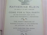 Etsy Tea Party Bridal Shower Invitations Tea Party Invitation Bridal Shower Vintage Inspired 10