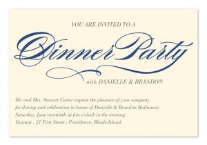 Example Of Birthday Dinner Invitation Invited to Dinner Corporate Invitations by Invitation