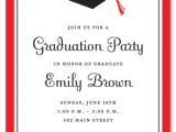 Example Of Graduation Invitation Graduation Party Invitations Party Ideas