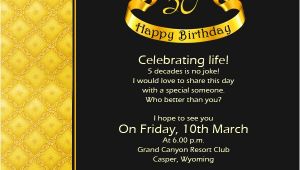 Examples Of 50th Birthday Invitations 50th Birthday Invitation Wording Samples Wordings and