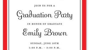 Examples Of Graduation Party Invitations Graduation Party Invitations Party Ideas