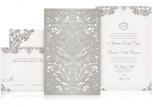 Expensive Graduation Invitations Lace Laser Cut Wedding Invitation Wedding Stationary