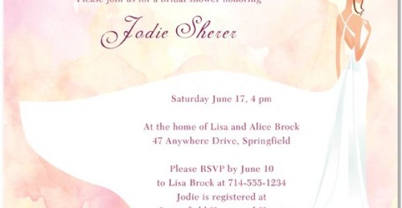 Exquisite Bridal Shower Invitations Bud Elegant Bridal Shower Invitations Ewbs038 as Low as