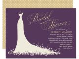 Fancy Bridal Shower Invitations Bridal Shower Invitation Elegant Wedding Gown