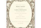 Fancy Bridal Shower Invitations Fancy Frame Petite Bridal Shower Invitation