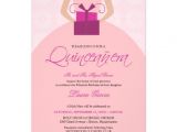 Fancy Quinceanera Invitations Fancy Ball Gown Quinceanera Invitation Pink 5 Quot X 7