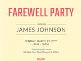 Farewell Party Invitation Letter Template Farewell Party Invitation Template 29 Free Psd format