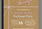 Favorite Things Christmas Party Invitation Favorite Things Party Invitation Printable or Printed with