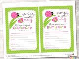 Fillable Baby Shower Invitations Fill In Baby Shower Invitations Little by Inkobsessiondesigns