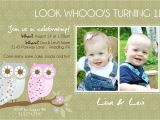 First Birthday Invitations for Twins Items Similar to Twins 1st Birthday Invitation You Print