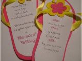 Flip Flop Wedding Invitations Items Similar to Flip Flop Invitations Beach Party
