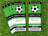 Football Party Invitation Template Uk soccer Ticket Invitation Printable Instant Download