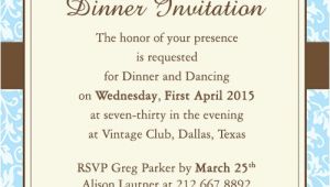 Formal Dinner Party Invitations Fab Dinner Party Invitation Wording Examples You Can Use