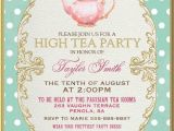 Formal Tea Party Invitation 25 Best Ideas About High Tea Invitations On Pinterest