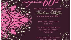 Free 60th Birthday Invitation Wording andromeda Navy Blue Surprise 60th Birthday Invitations