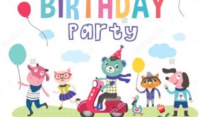 Free Animated Birthday Party Invitations 42 Kids Birthday Invitation Templates Free Sample