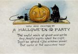 Free Animated Halloween Party Invitations Halloween Countdown Vintage Halloween Party Invitations