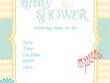 Free Baby Shower Invitations to Print at Home Free Baby Shower Invitations to Print at Home Oxyline