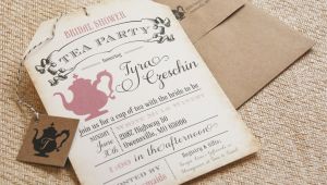 Free Bridal Shower Tea Party Invitation Templates Bridal Shower Tea Party Invitations Bridal Shower Tea