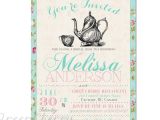 Free Bridal Shower Tea Party Invitation Templates Tea Party Invitation Templates to Print